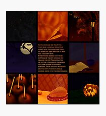 Because it was All Hallow's Eve Photographic Print