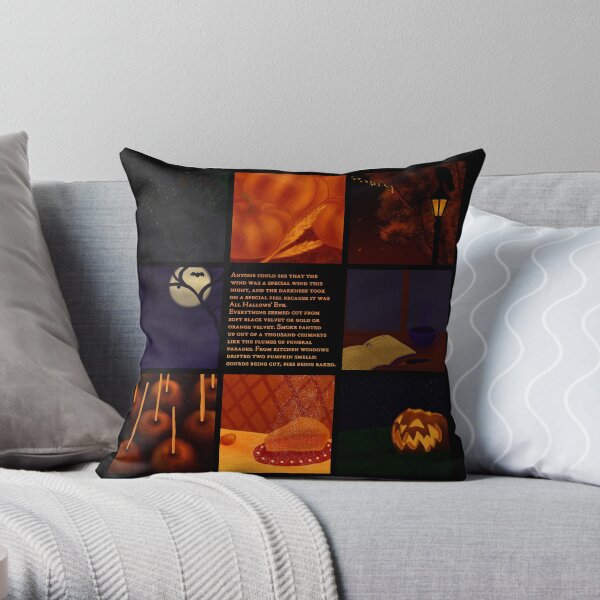 Because it was All Hallow's Eve Throw Pillow