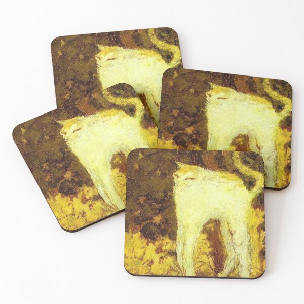 Item preview, The White Cat   1894   by Pierre Bonnard  designed and sold by ShelbyMCCCay.