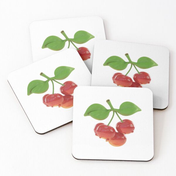 Item preview, Whimsical 3d Animated Cherries designed and sold by CreatedbyKandJ.