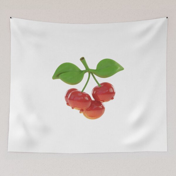 Item preview, Whimsical 3d Animated Cherries designed and sold by CreatedbyKandJ.