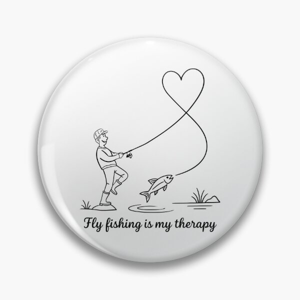 Artikelvorschau, Heart of Fly Fishing – Naturinspiriertes Design für leidenschaftliche Angler & Outdoor-Liebhaber entworfen und verkauft von TeeVinci.
