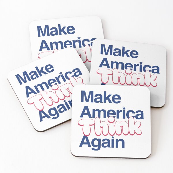 Item preview, Make America Think Again designed and sold by Miaou Studio.