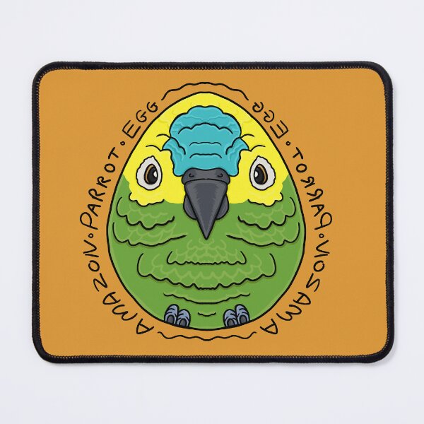 Item preview, Blue-fronted Amazon Egg designed and sold by Squawkable.