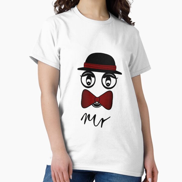 Item preview, Retro-style character: Black hat & red bow tie designed and sold by moonlyfaith.