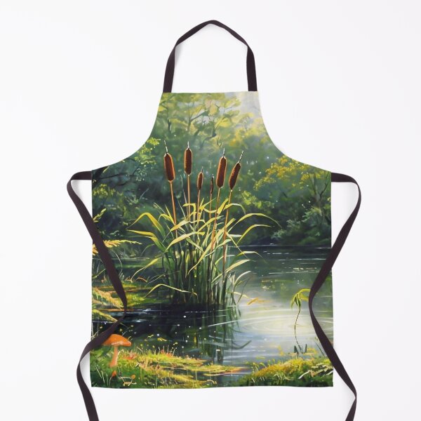 Item preview, Serene Pond in the Forest designed and sold by M-Y-A-R-T-.