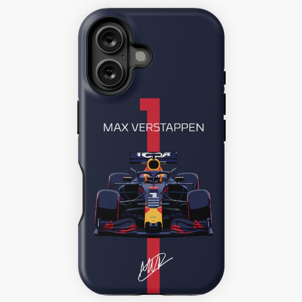Vista previa del artículo con la obra «Arte de la victoria de Verstappen en la F1 - Gráfico de piloto y coche de F1 | Número de carrera y estilo de firma», diseñado y vendido por Studio F1Grid.