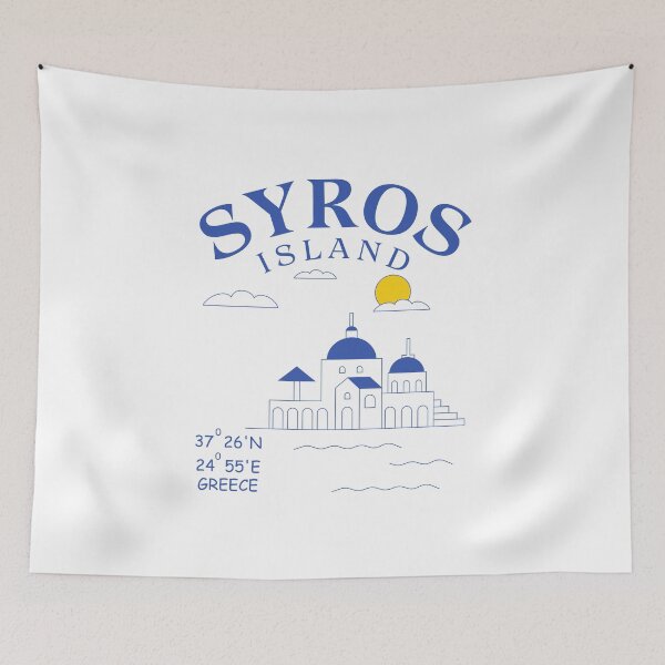 Item preview, Syros Island Greece designed and sold by Peerless-Prime.