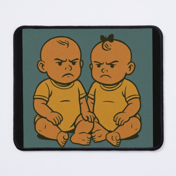 Item preview, Two Babies, One Goal: Sugar | Vintage Comic | Retro Style designed and sold by Not Hugo.