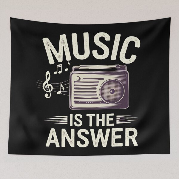 Item preview, Music Is The Answer designed and sold by SteezeeStore.