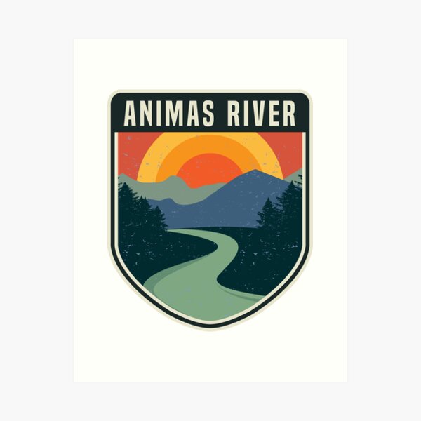 Aperçu de l'œuvre Rivière Animas, Colorado, Nouveau-Mexique créée et vendue par studio838.
