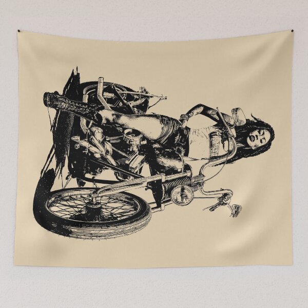 Item preview, Girls and Bikes – Ink Series designed and sold by SteadyRolling.