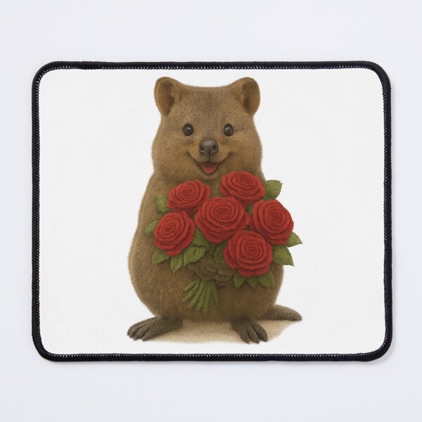 Item preview, Quokka With Love – Red Roses for You designed and sold by welovequokkas.