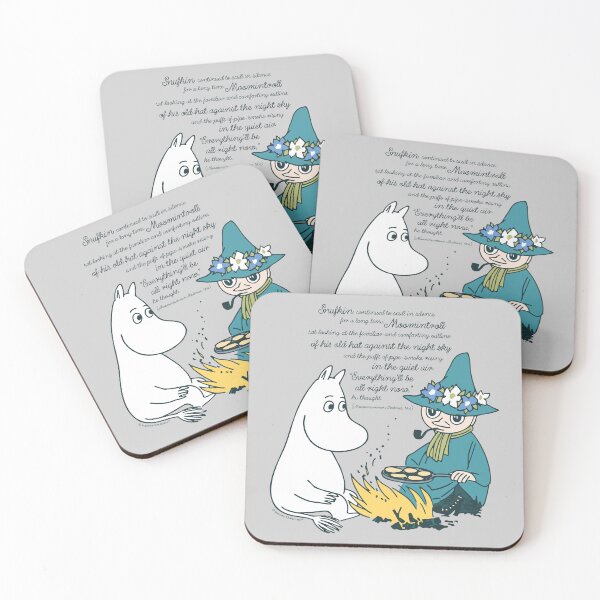 Item preview, Moomin Everything'll Be Alright Moominsummer Madness Quote designed and sold by MoominStore.