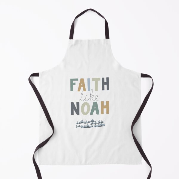 Item preview, Faith Like Noah Hand-Drawn Design - Inspirational Art Print designed and sold by Honeyfield Design Co. .