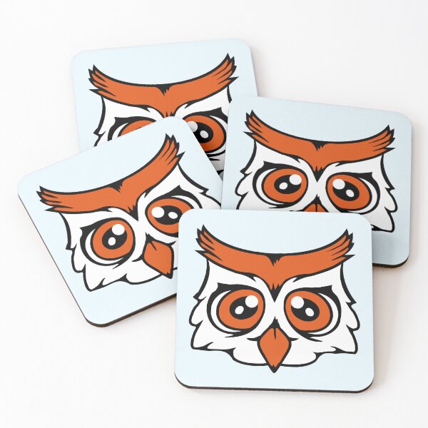 Item preview, Owl bird eagle night clever forest animal drawing designed and sold by shirt-o-mat.