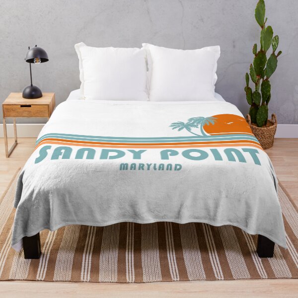 Item preview, Sandy Point State Park Maryland Sun Palm Trees designed and sold by Esskay Designs.