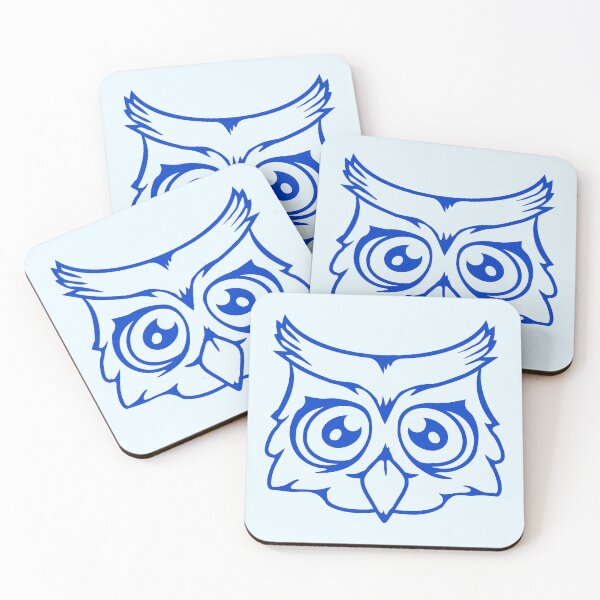 Item preview, Owl bird eagle night clever forest animal drawing designed and sold by shirt-o-mat.