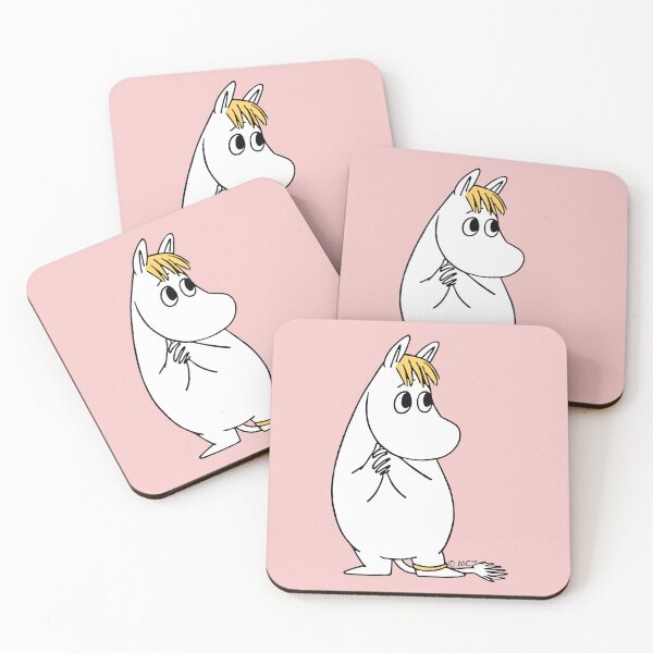 Item preview, Moomin Snorkmaiden Holding Hands designed and sold by MoominStore.
