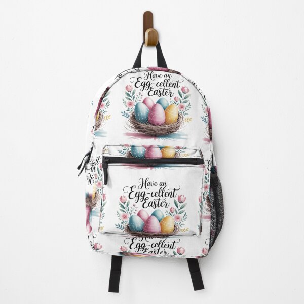 Item preview, Have an Egg-cellent Easter | Soft Watercolor Spring Nest T-Shirt | Pastel Floral Aesthetic designed and sold by bannzy.