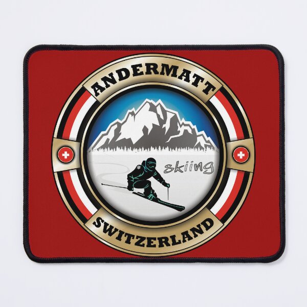 Item preview, Andermatt Switzerland skiing designed and sold by studioss76.