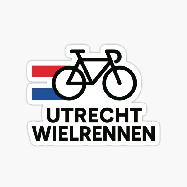 Item preview, Utrecht Wielrennen. Modern Dutch Cycling Club Logo. designed and sold by Bauhaus-Velo.