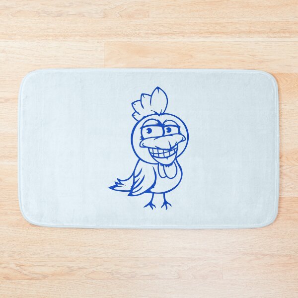 Item preview, Chicken Bird Chick Cockerel Grin Funny Fun Happy designed and sold by shirt-o-mat.