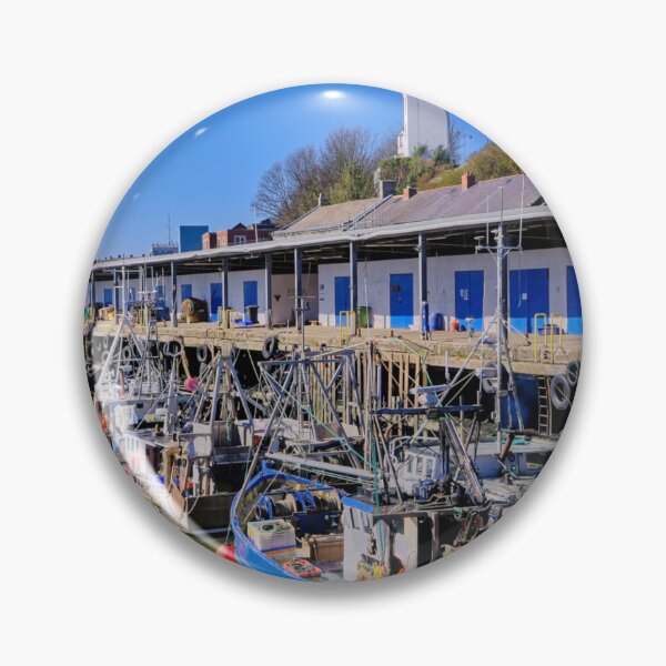 Item preview, North Shields Fish Quay in Spring Sunshine designed and sold by Violaman.