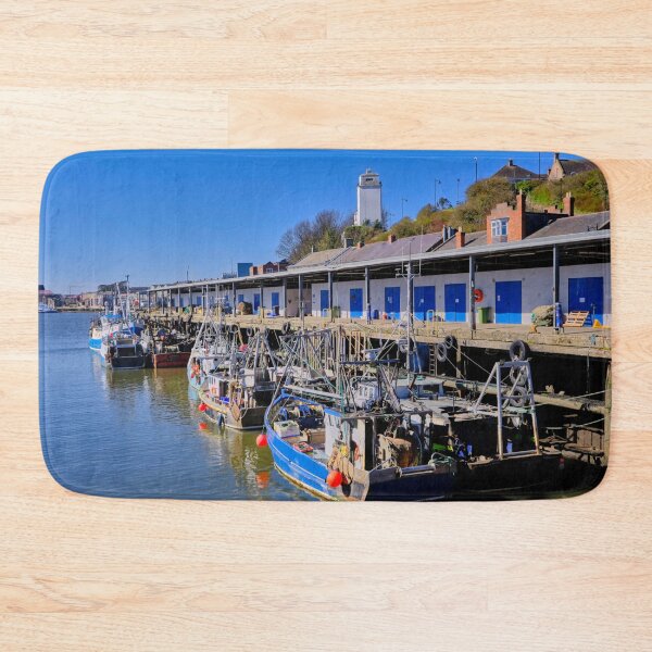 Item preview, North Shields Fish Quay in Spring Sunshine designed and sold by Violaman.