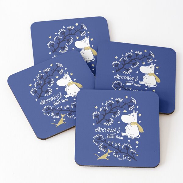 Item preview, Moomin's First Snow Autumn Winter Moomintroll designed and sold by MoominStore.