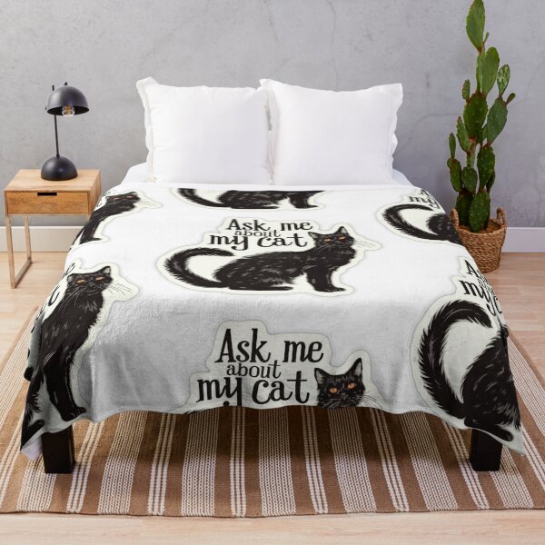 Item preview, Ask me about my cat designed and sold by MendaciousMina.