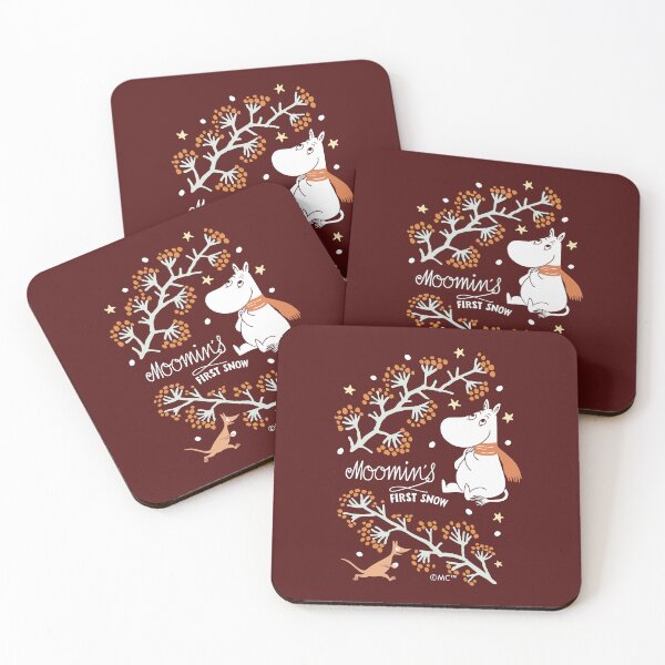 Item preview, Moomin's First Snow Winter Branches Moomintroll designed and sold by MoominStore.