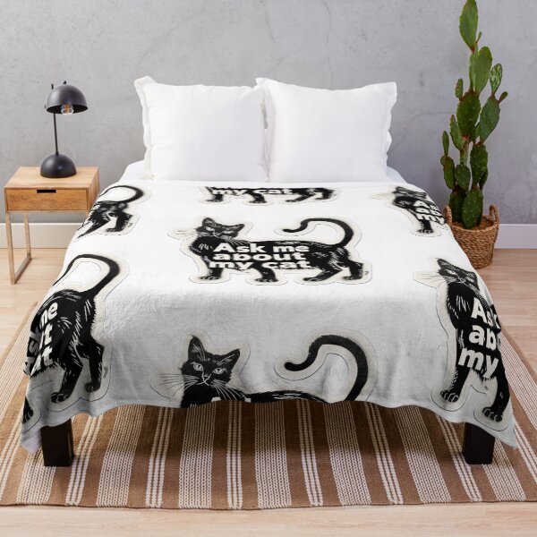 Item preview, Ask me about my cat designed and sold by MendaciousMina.