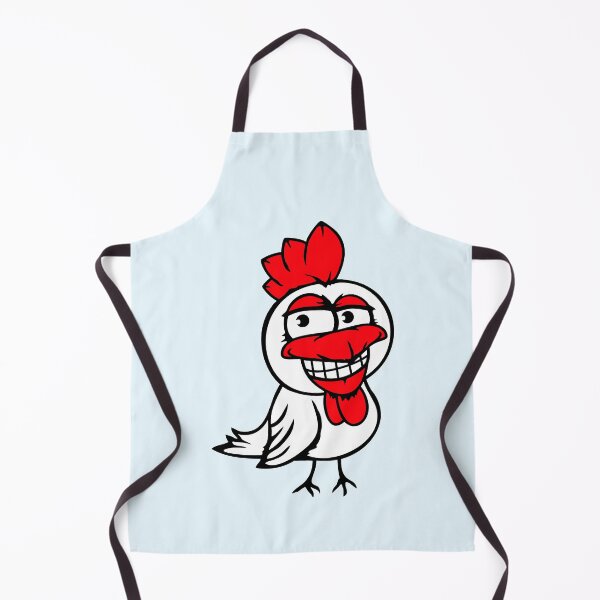 Item preview, Chicken Bird Chick Cockerel Grin Funny Fun Happy designed and sold by shirt-o-mat.