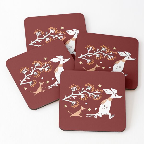 Item preview, Moomin Winter Sniff Running Through The Snow designed and sold by MoominStore.