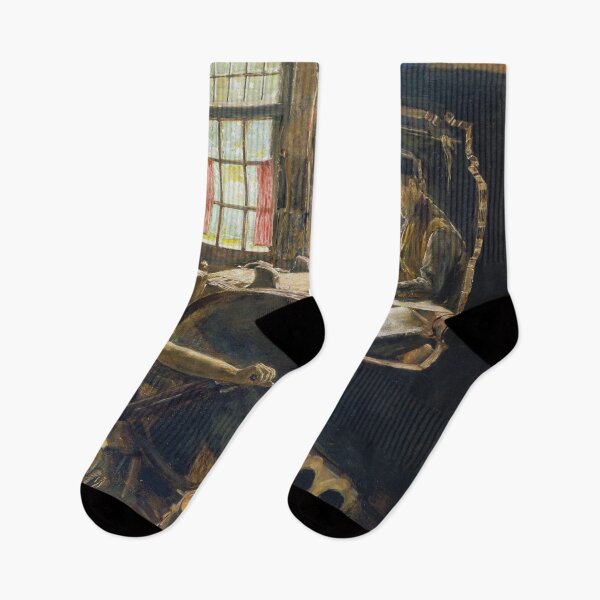 Item preview, Max Liebermann, the weaver designed and sold by Mauswohn.