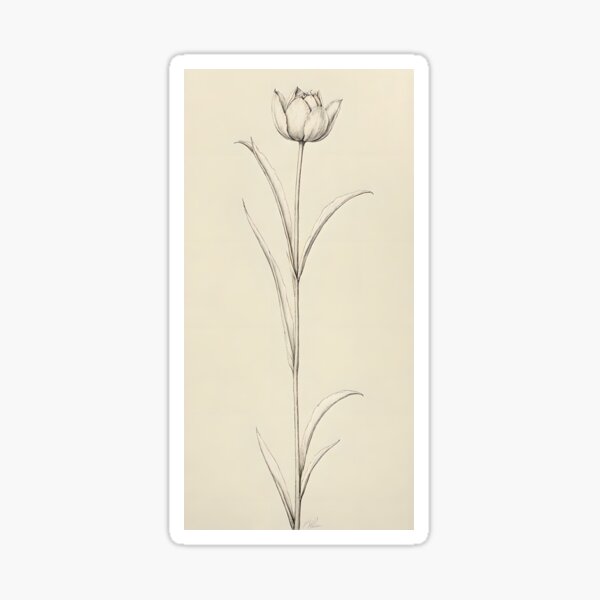 Item preview, Simple Beauty of a Flower designed and sold by Minimalistic Heaven.