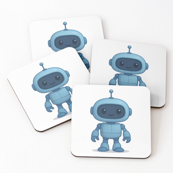 Item preview, Friendly Glowbot designed and sold by Orca Chuckle Studios.