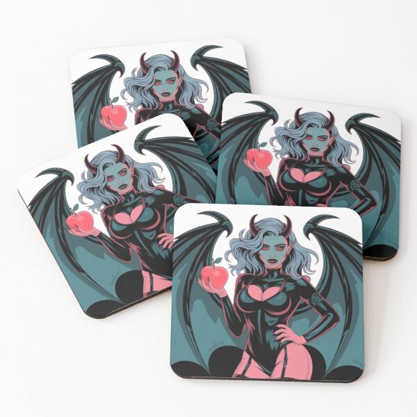 Item preview, "Seductive Demon Queen – Dark Feminine Gothic Design for Bold Aesthetic Lovers" designed and sold by Fruzbt.