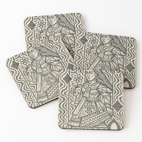 Item preview, Stamped and Dangerous – Queen of Diamonds designed and sold by Candlewood Museum & Gift Shoppe.