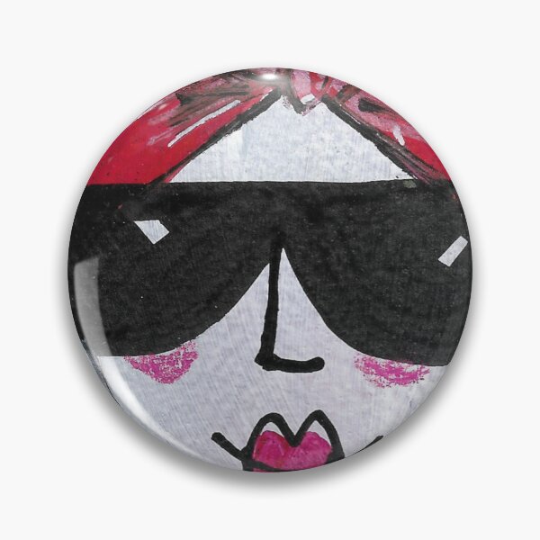 Item preview, Dorothea – Funky Diva Portrait in Mixed Media designed and sold by LisaNewportFAB.