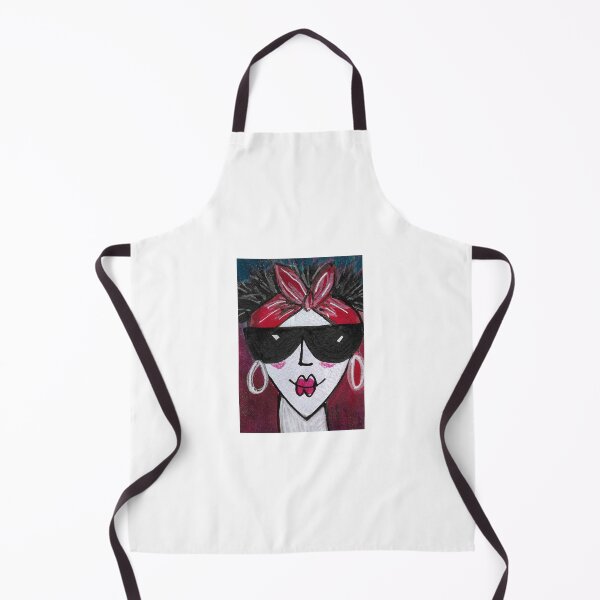 Item preview, Dorothea – Funky Diva Portrait in Mixed Media designed and sold by LisaNewportFAB.