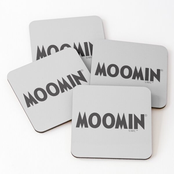 Artikelvorschau, Schwarzes Mumin-Textlogo entworfen und verkauft von MoominStore.