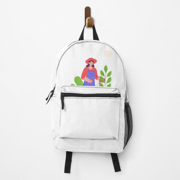 Item preview, A cute girl gardening and planting a little tree designed and sold by Merrylands Artshop.