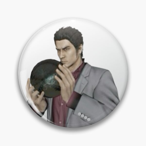 Artikelvorschau, Kiryu Kazuma Bowling Sticker entworfen und verkauft von MerikuroCreates.
