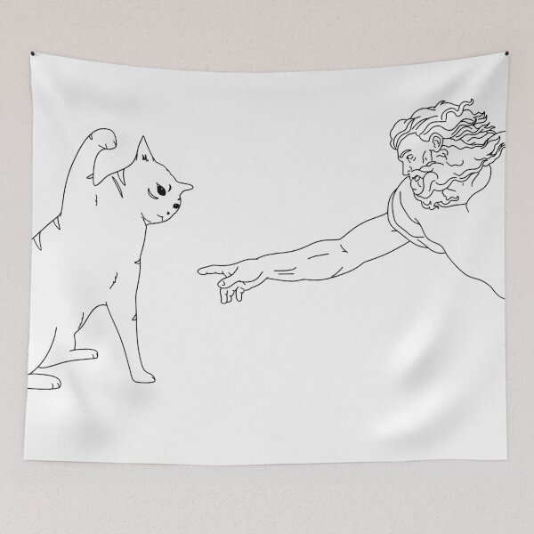 Item preview, God Creation of Cat Adam designed and sold by Order42.
