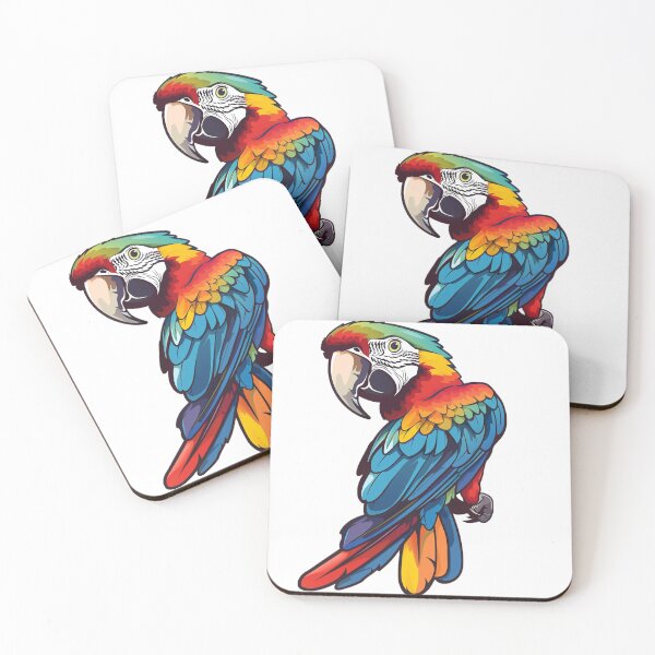 Item preview, parrot designed and sold by Stickermagician.