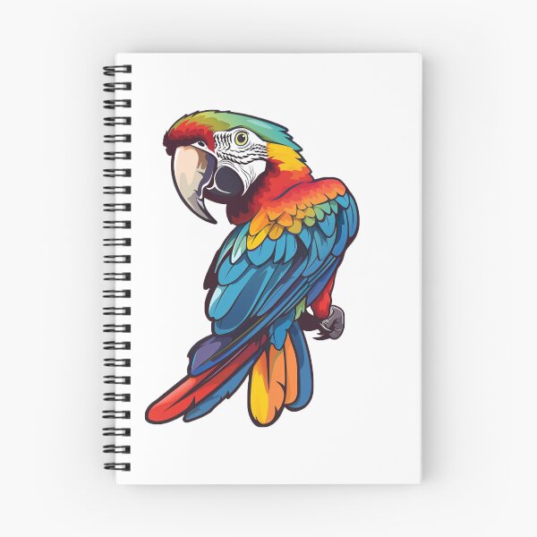 Item preview, parrot designed and sold by Stickermagician.