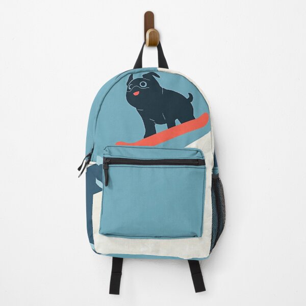 Item preview, Snowboard Pug Winter Mountain designed and sold by MidCenturyStore.