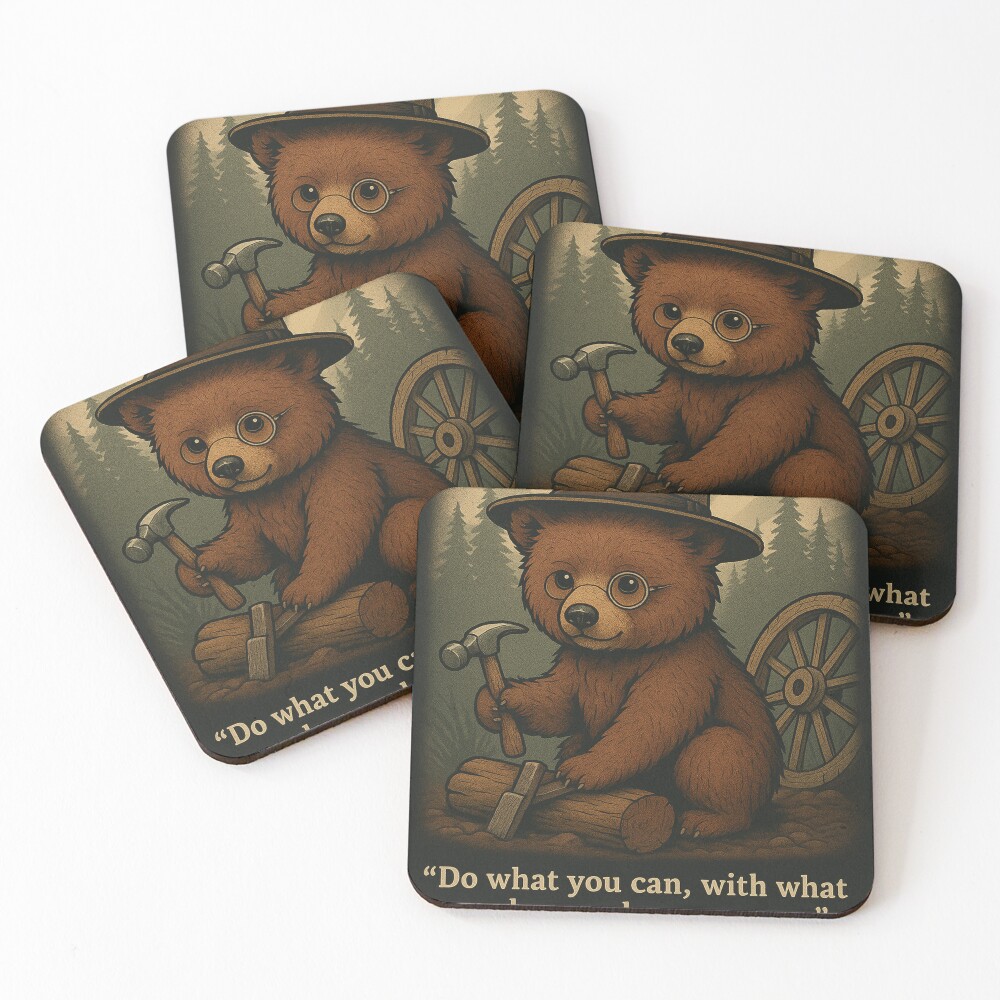 Item preview, Coasters (Set of 4) designed and sold by TheFreshPirate.